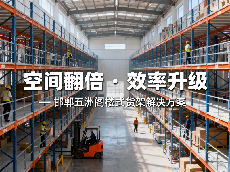 阁楼式货架：让仓库“向上生长”，轻松提升3倍存储空间！